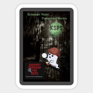 Keystone State Paranormal meets Crispy Holmes Sticker